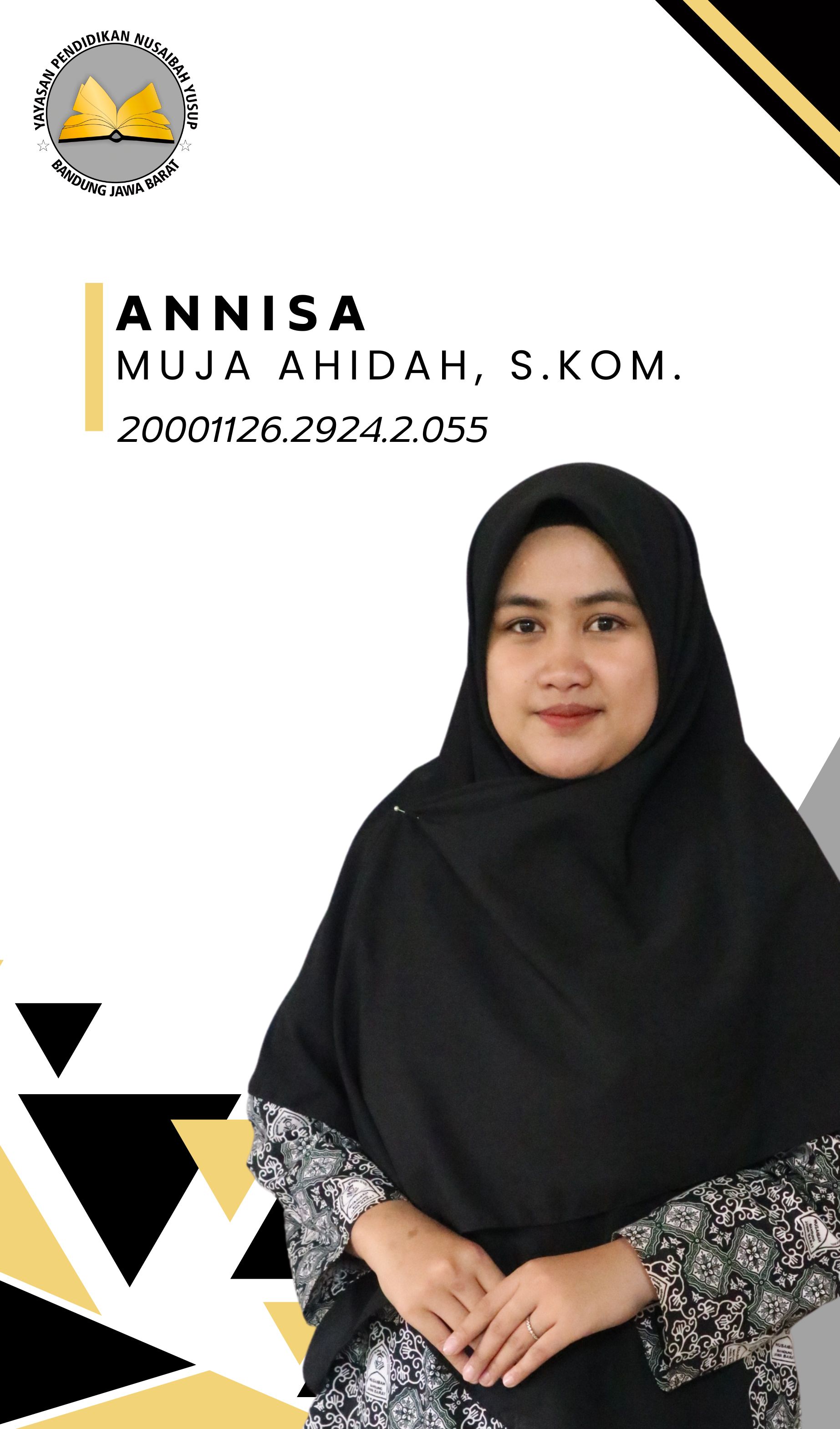 Usth. Annisa Muja Ahidah, S.Kom