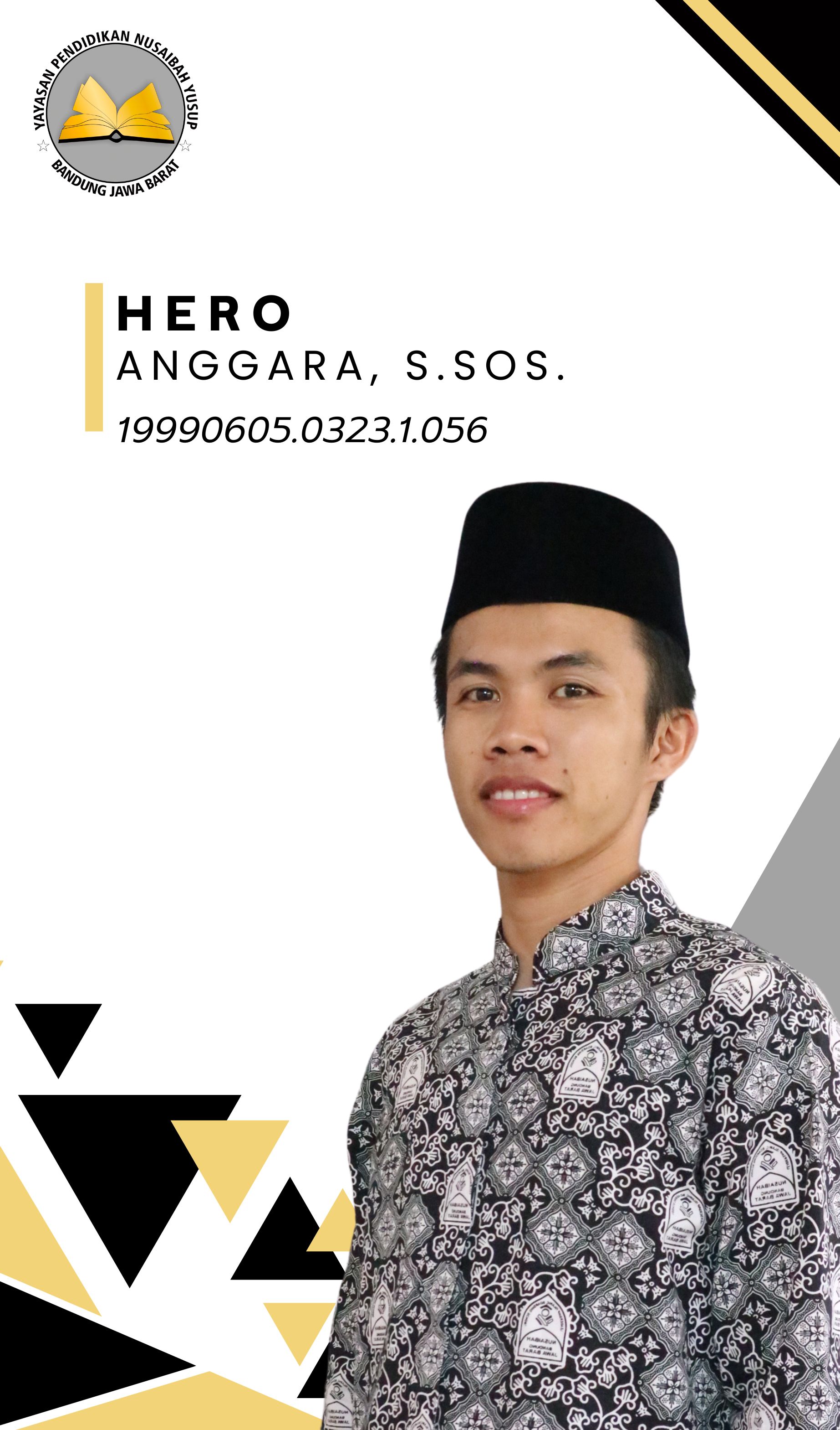 Ust. Hero Anggara., S.Sos.