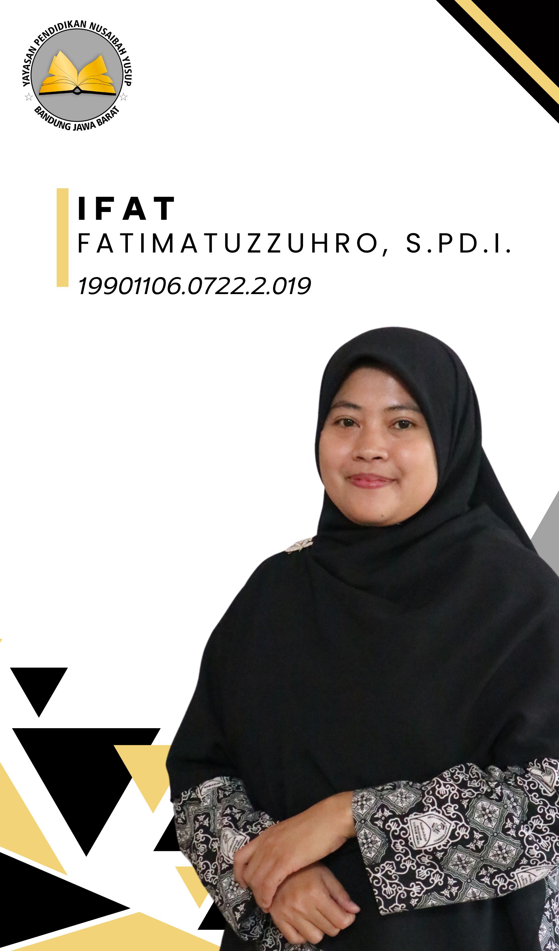 Usth Ifat Fatimatuzzuhro, S.Pd.I