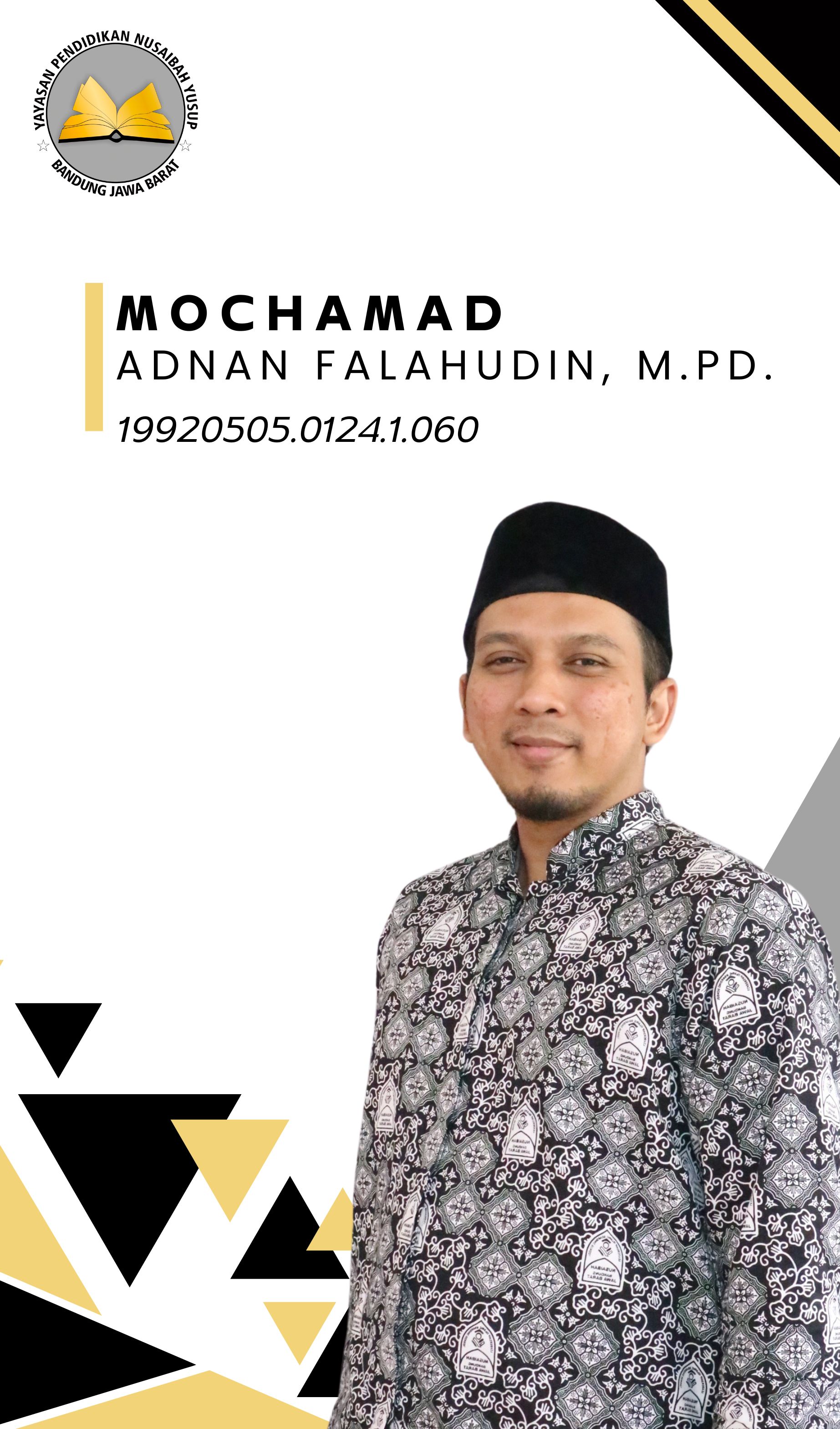 Ust. M Adnan Falahuddin, M.Pd