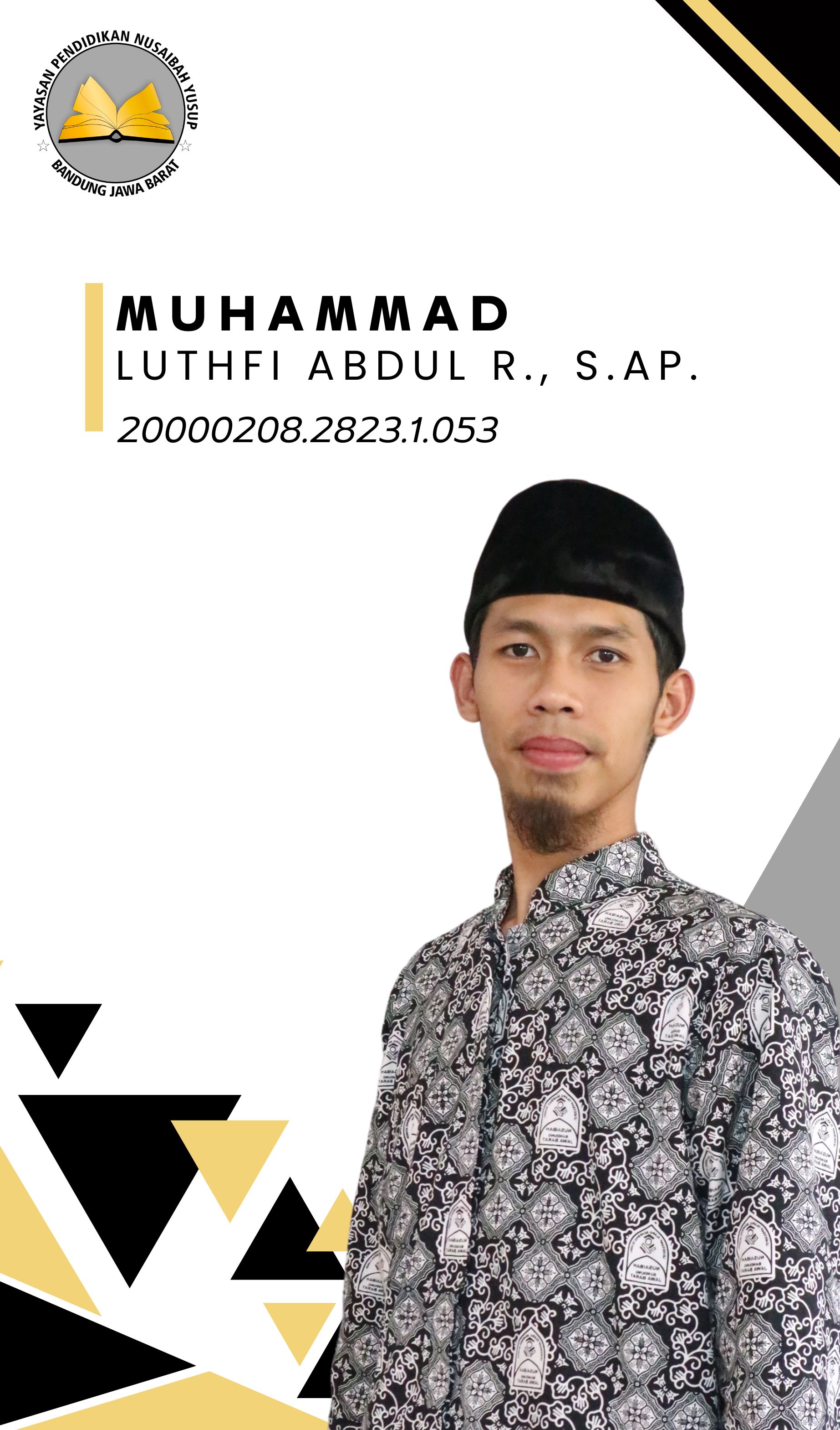 Ust. Luthfi M Rasyid, S.Ap 