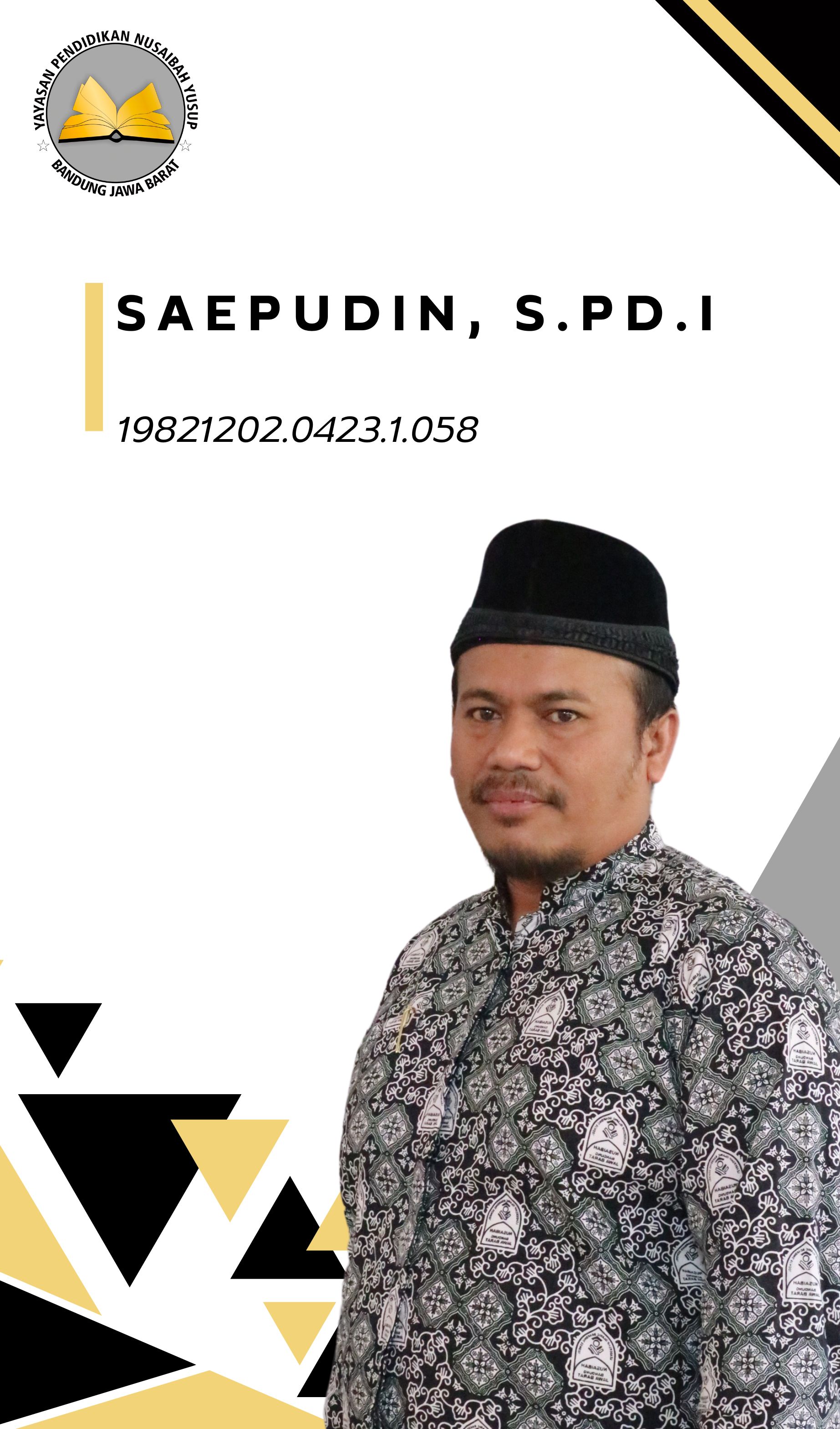 Ust. Abu Saepudin, S.Pd.I